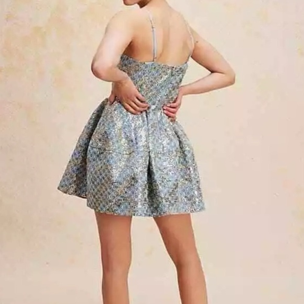 NWOT ELLIATT Makenzie Dress - Multi sparkle sequins XS - Picture 3 of 9